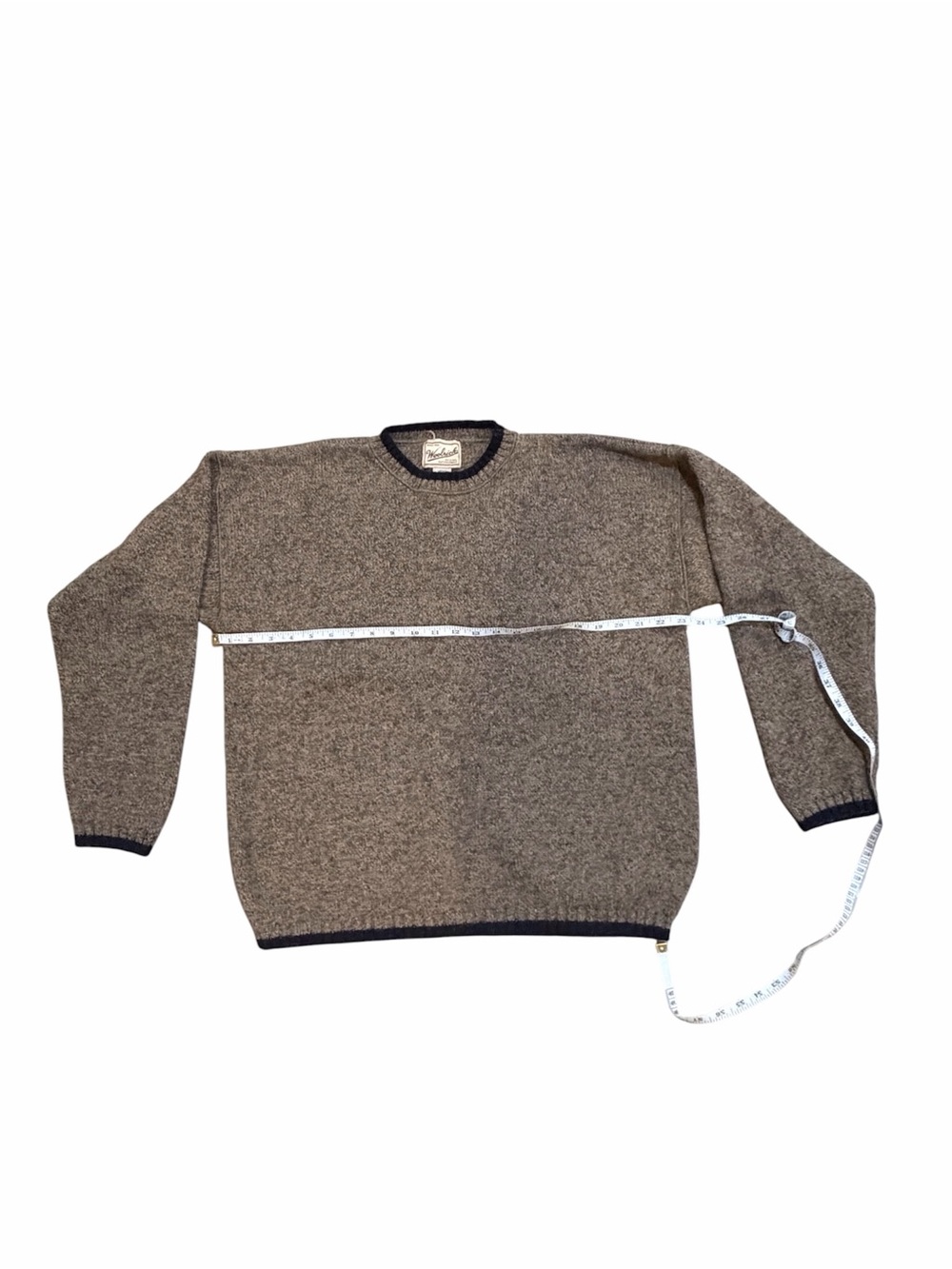 Vintage Woolrich 85% Wool Sweater Men’s L Brown Heather Crewneck